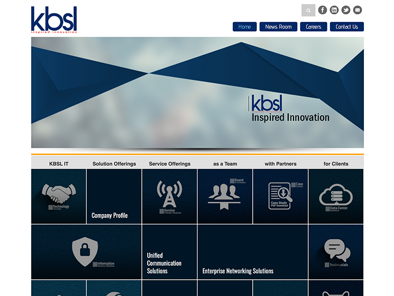 KBSL IT Corporate Website